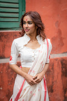 Shvet Victorian Blouse - CiceroniBlousePrathaa