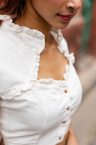 Shvet Victorian Blouse - CiceroniBlousePrathaa