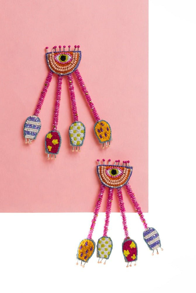 Silenzio! - CiceroniEarringsKrutiArts