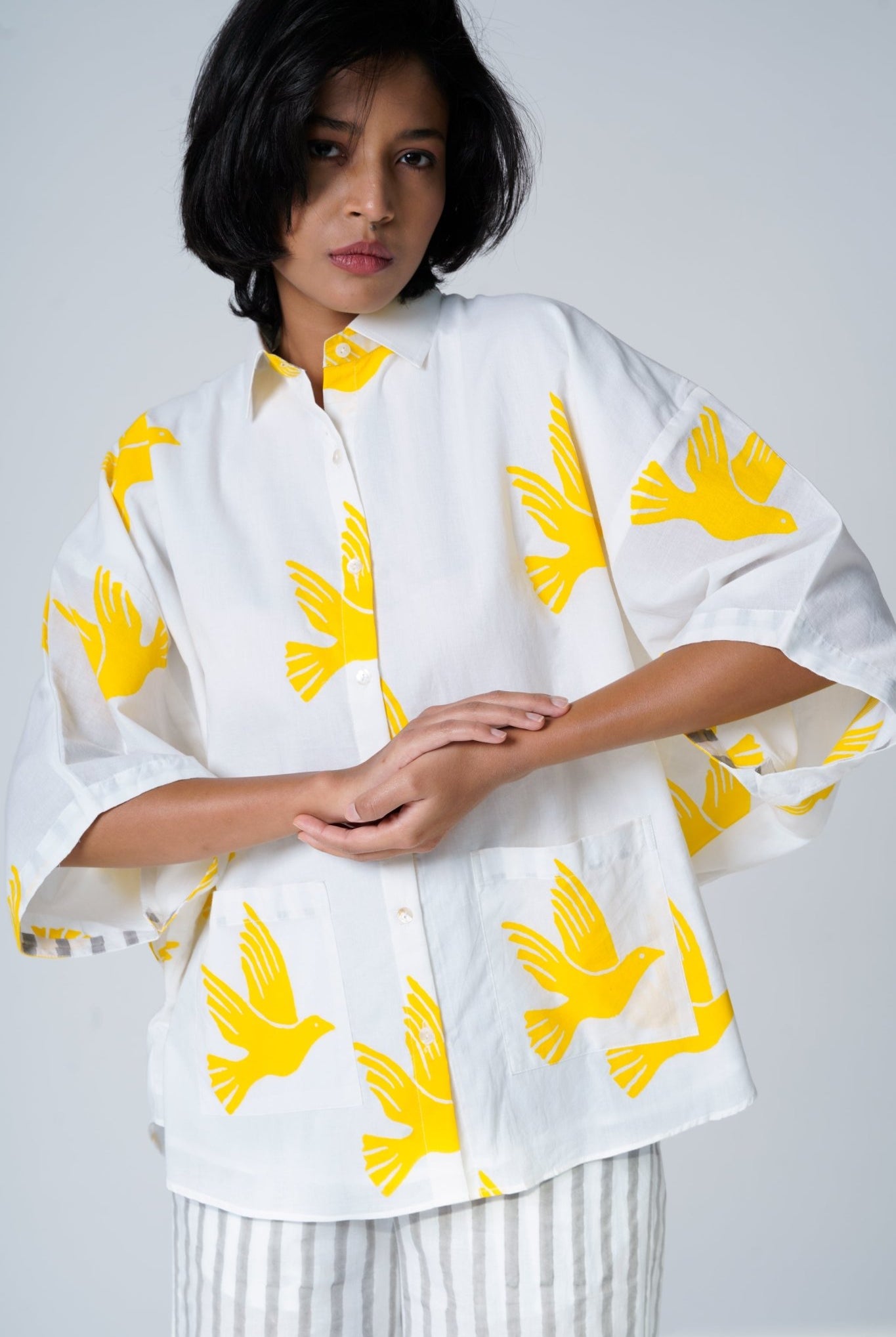 Sky Shirt - Yellow - CiceroniShirtsThe Kaatn Trail