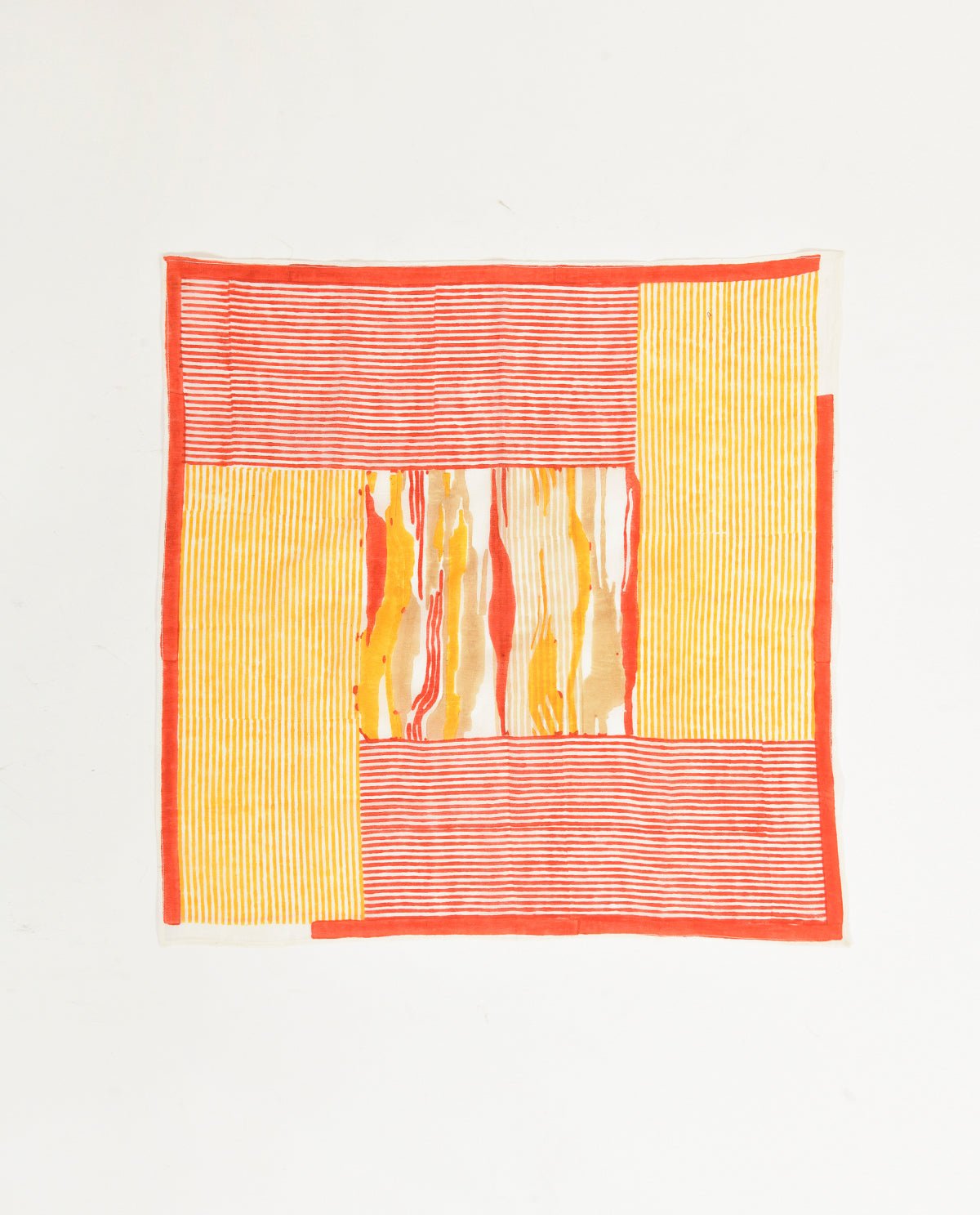 Square Fire Head Scarf - CiceroniScarfRias Jaipur