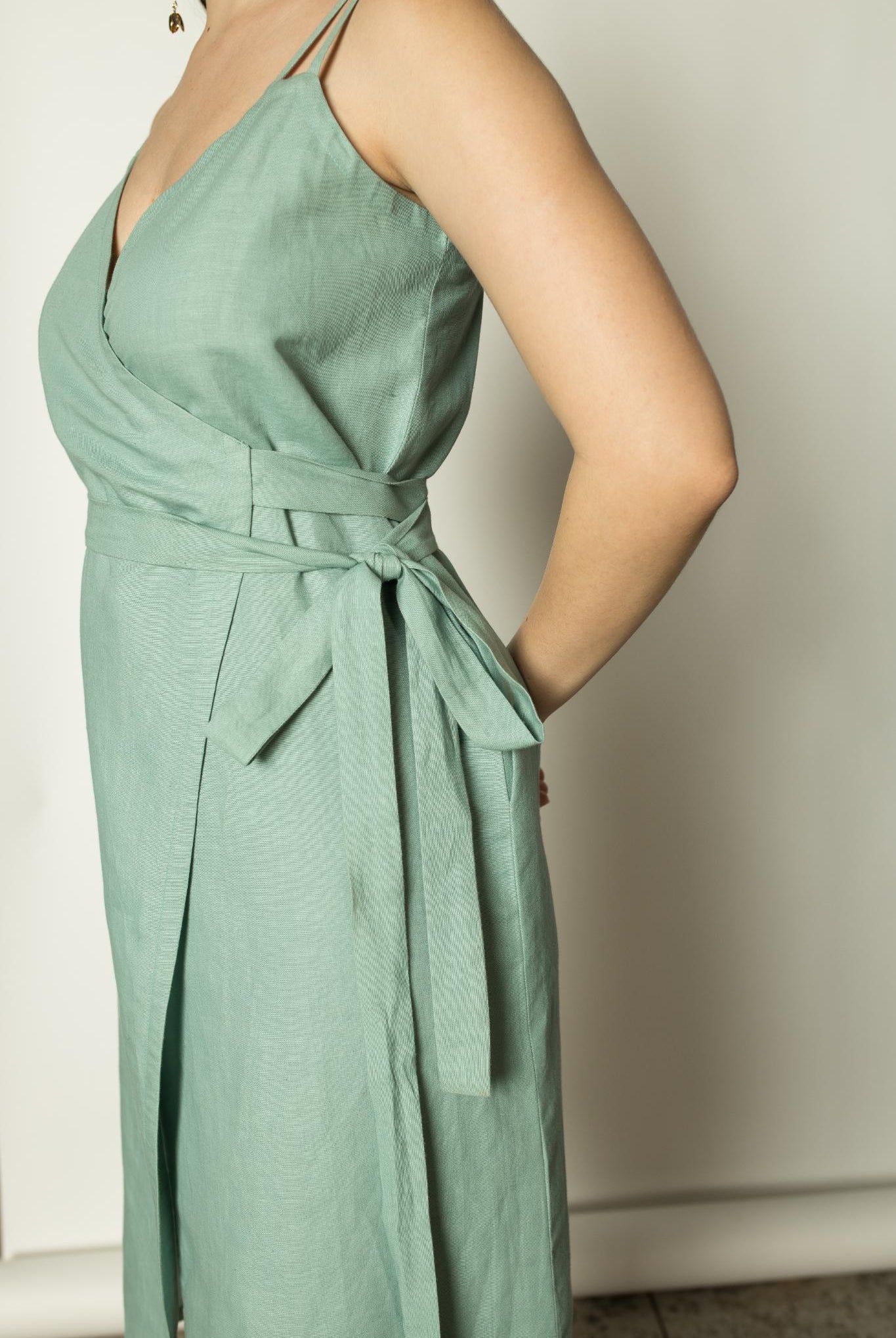 Strappy Wrap-Around Midi - CiceroniDressesAnushé Pirani