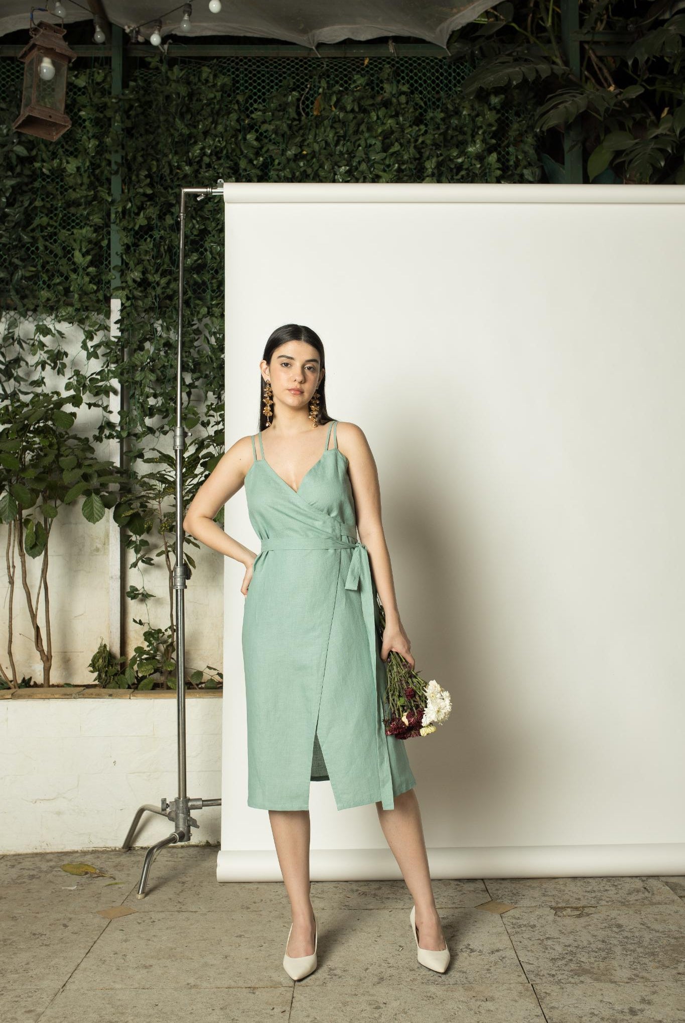 Strappy Wrap-Around Midi - CiceroniDressesAnushé Pirani