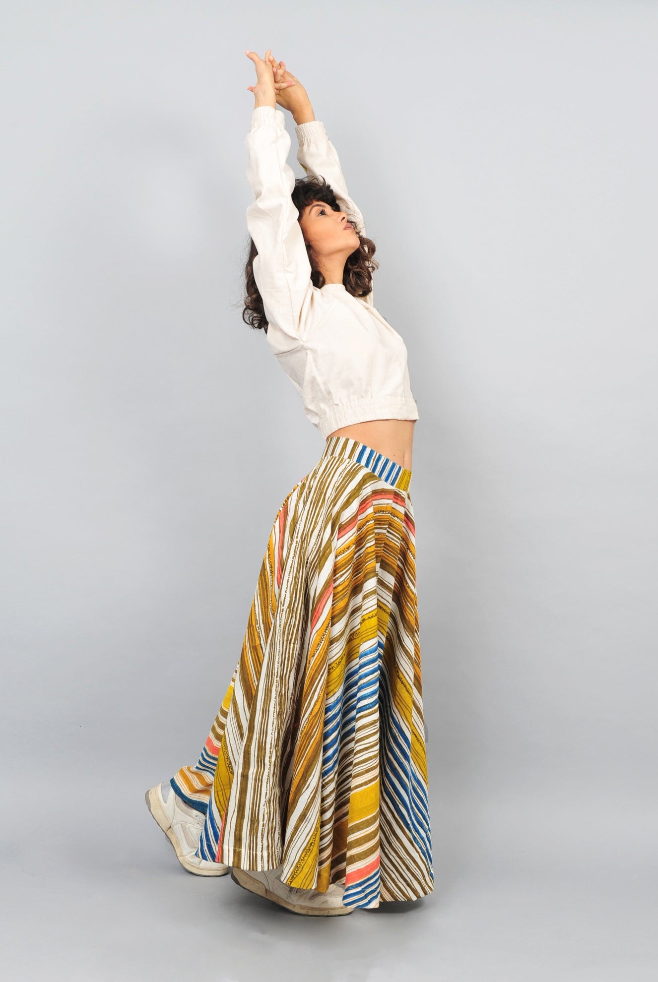 Striped Skirt - CiceroniRias Jaipur