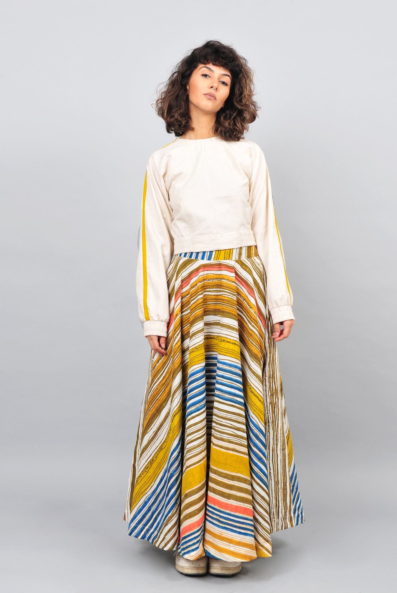 Striped Skirt - CiceroniRias Jaipur