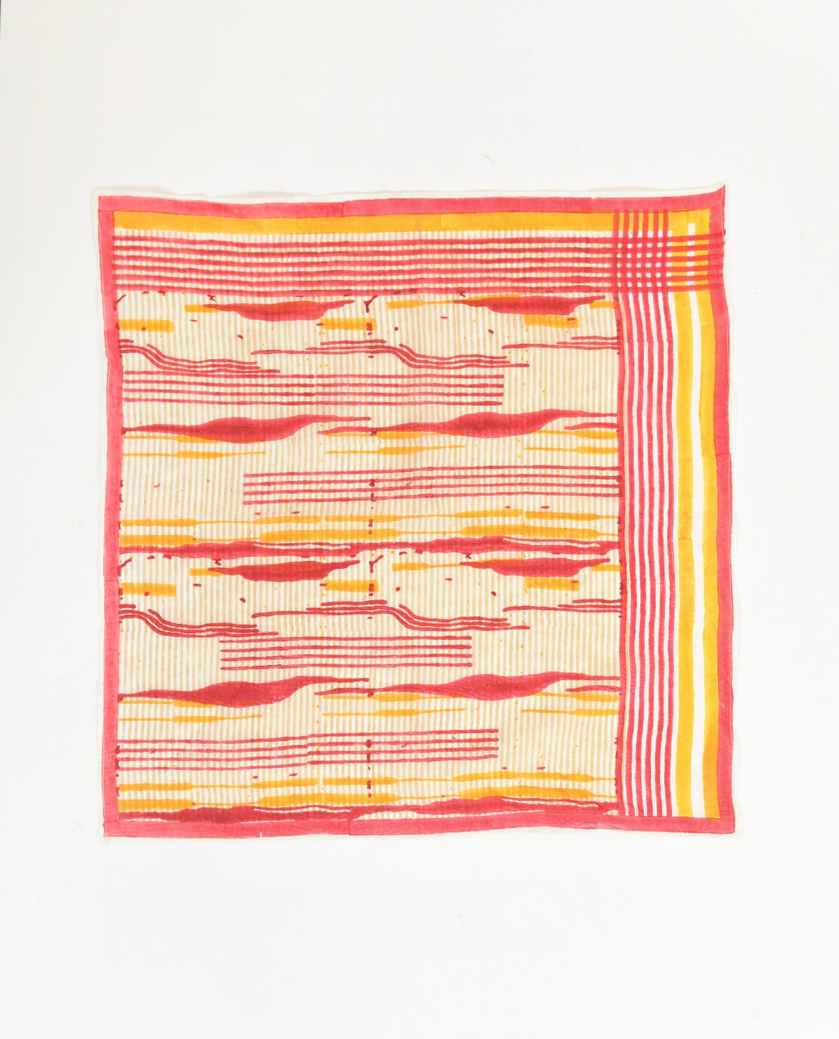 Summer Sun Shine Square Scarf - CiceroniScarfRias Jaipur