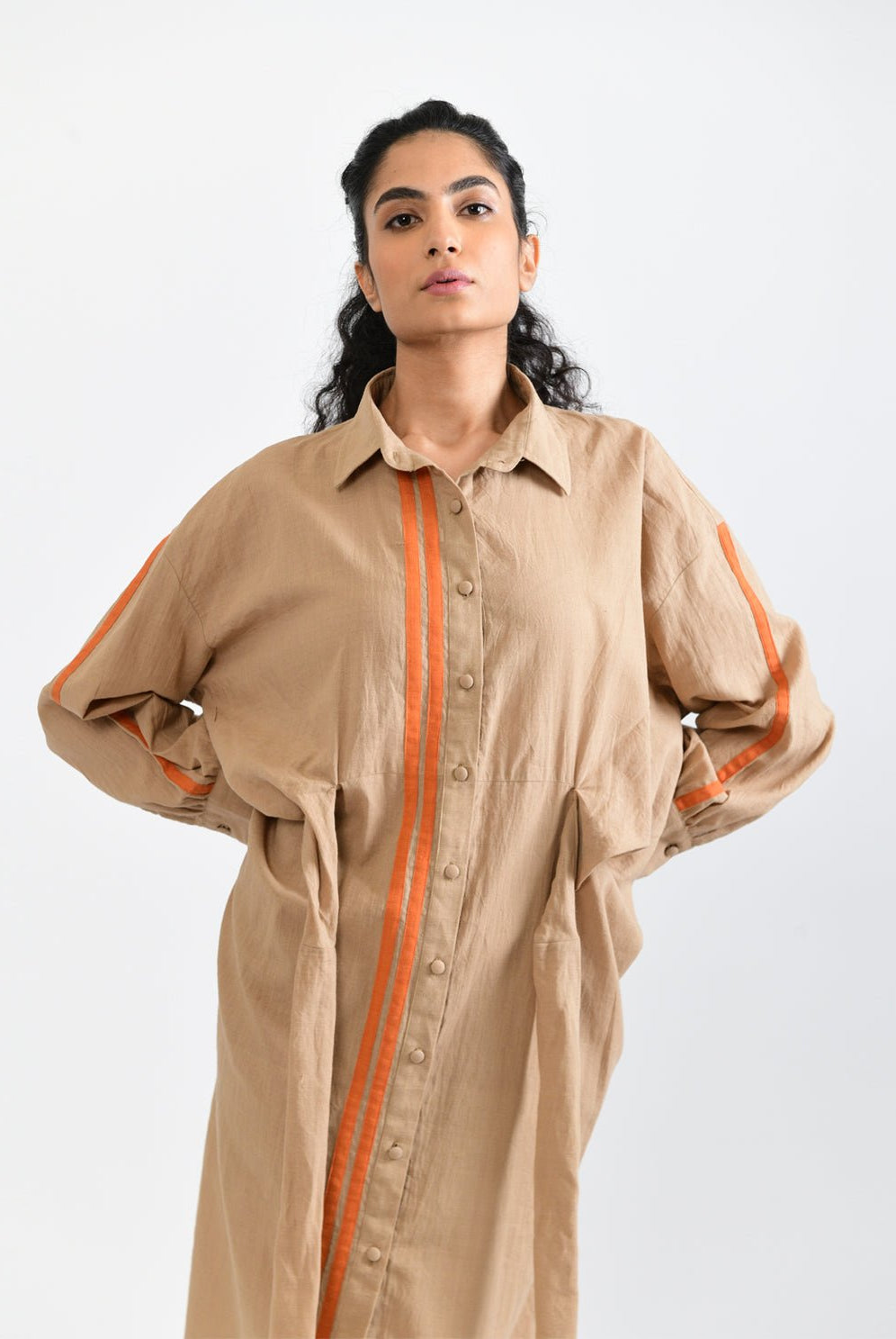 Sunburst Tie Up Dress - CiceroniDressesRias Jaipur