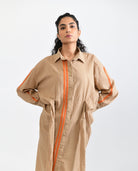 Sunburst Tie Up Dress - CiceroniDressesRias Jaipur