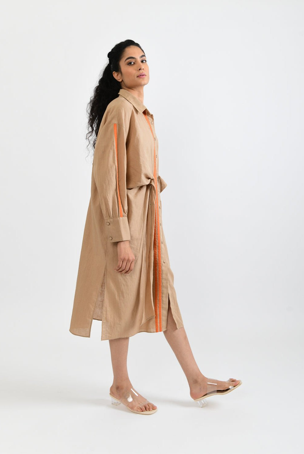 Sunburst Tie Up Dress - CiceroniDressesRias Jaipur