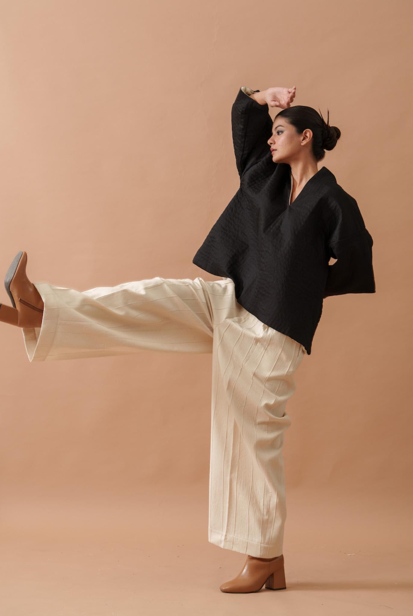 Sunflower Pants - Natural - CiceroniPantsStoique