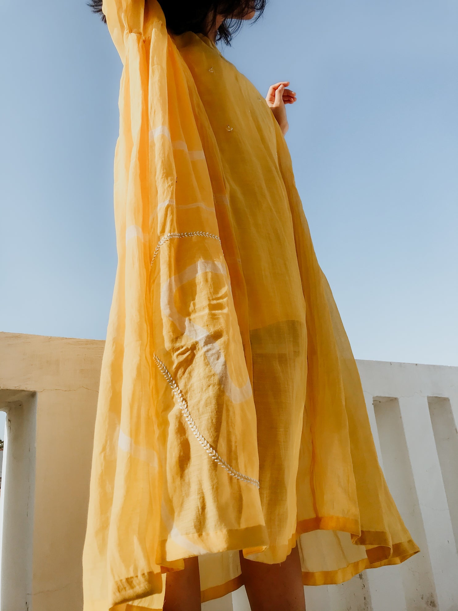 Sunny Yellow Ruzgar Dress - CiceroniNirjara