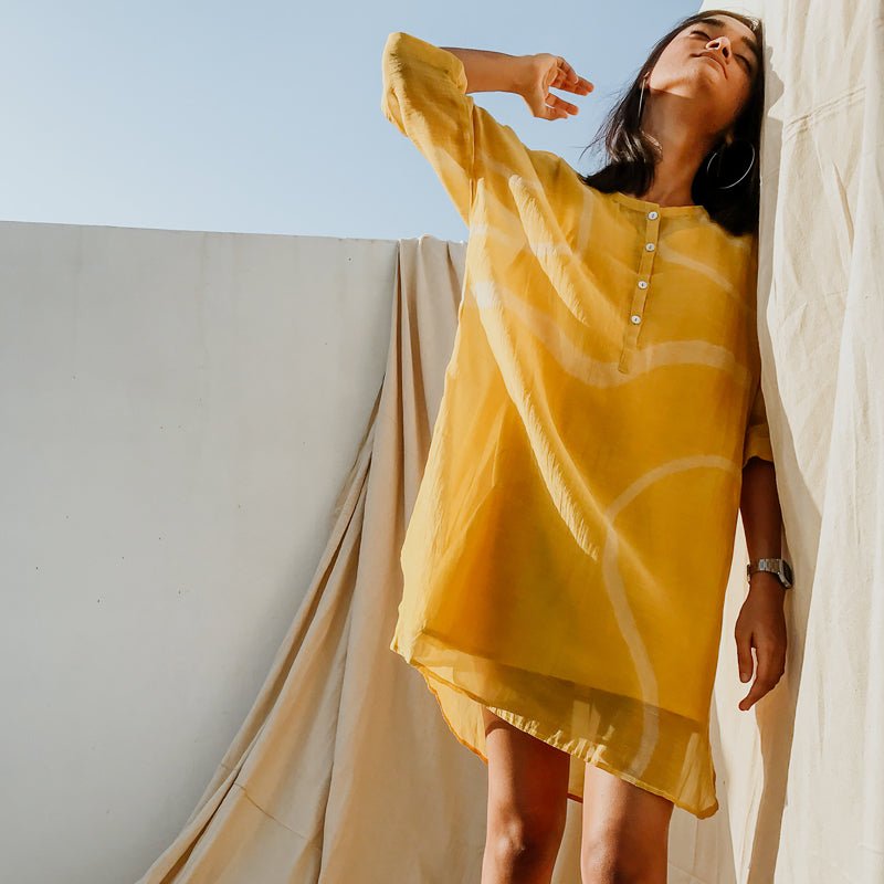 Sunny Yellow Yaz Dress - CiceroniNirjara