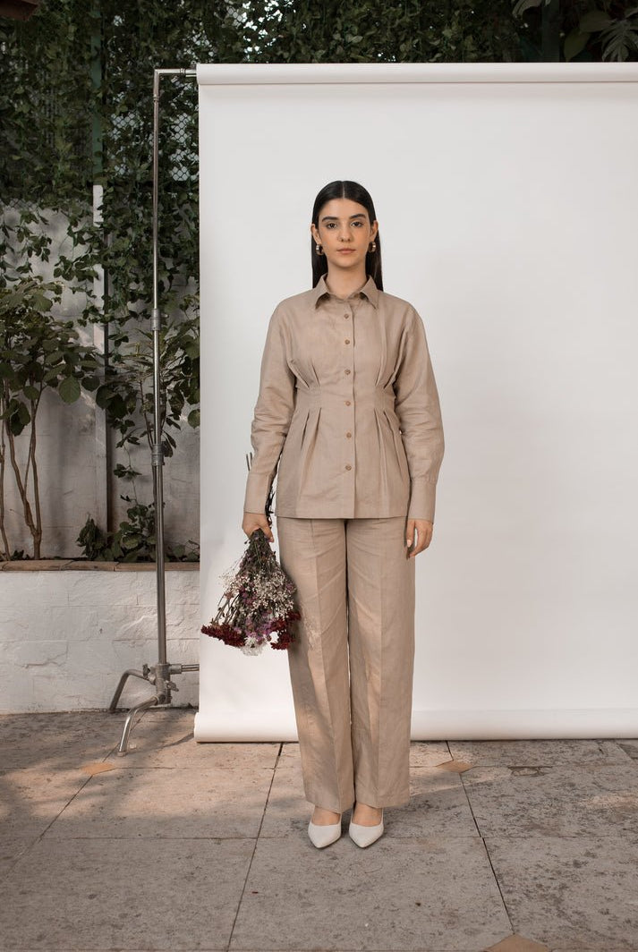 Tailored Pleated Pants - CiceroniPantsAnushé Pirani