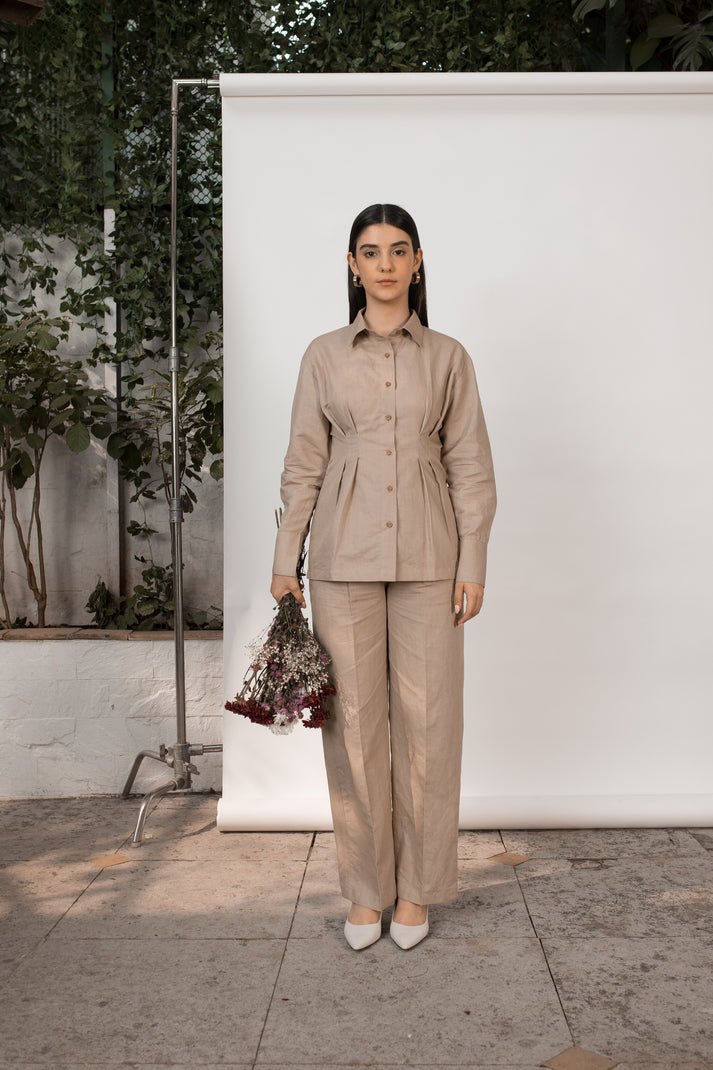 Tailored Pleated Pants - CiceroniPantsAnushé Pirani