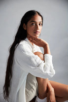 Taj Linen Shirt Dress - CiceroniDressesSaphed