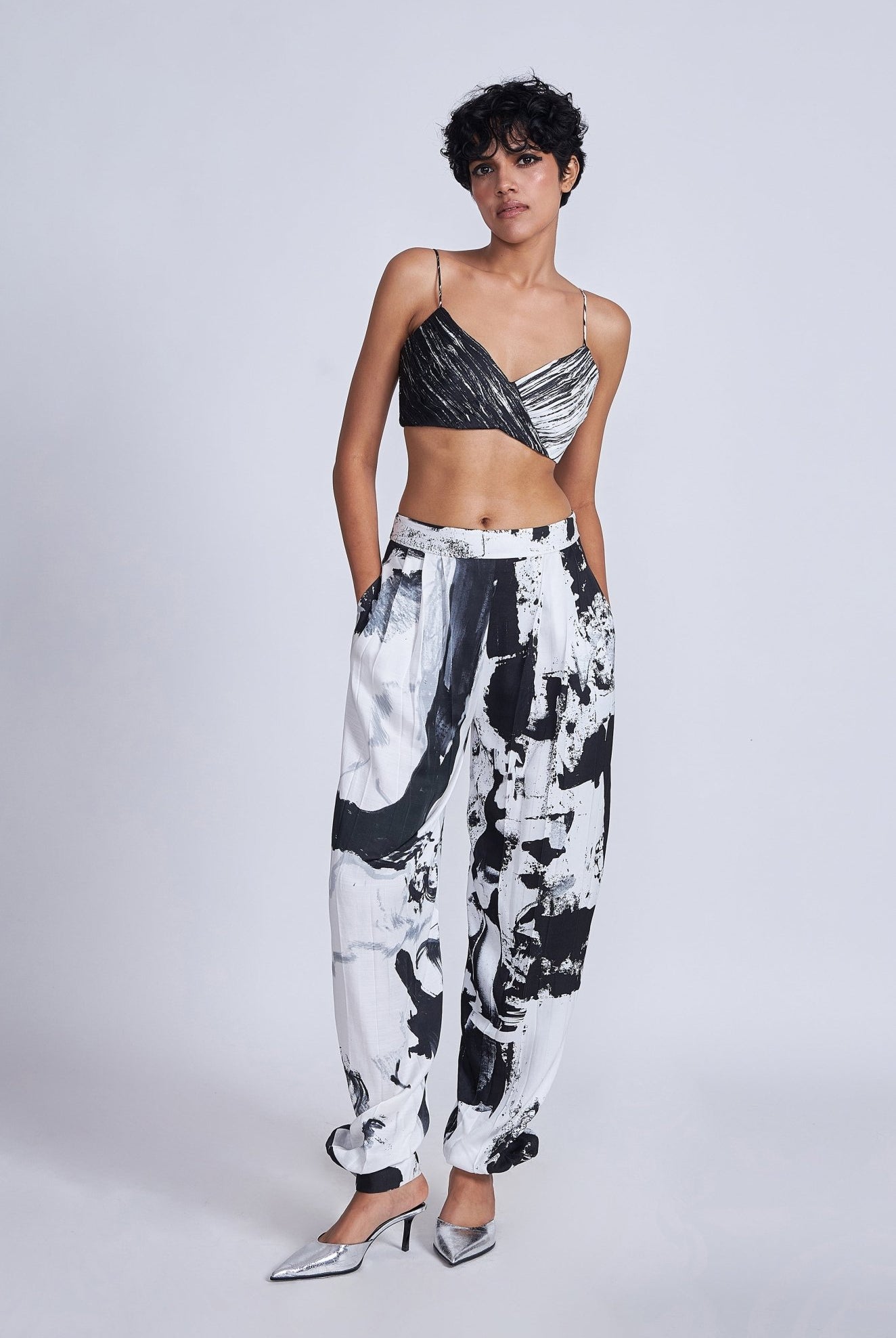 Taki-Tani Pleated Bralette - CiceroniBraletteAdvait