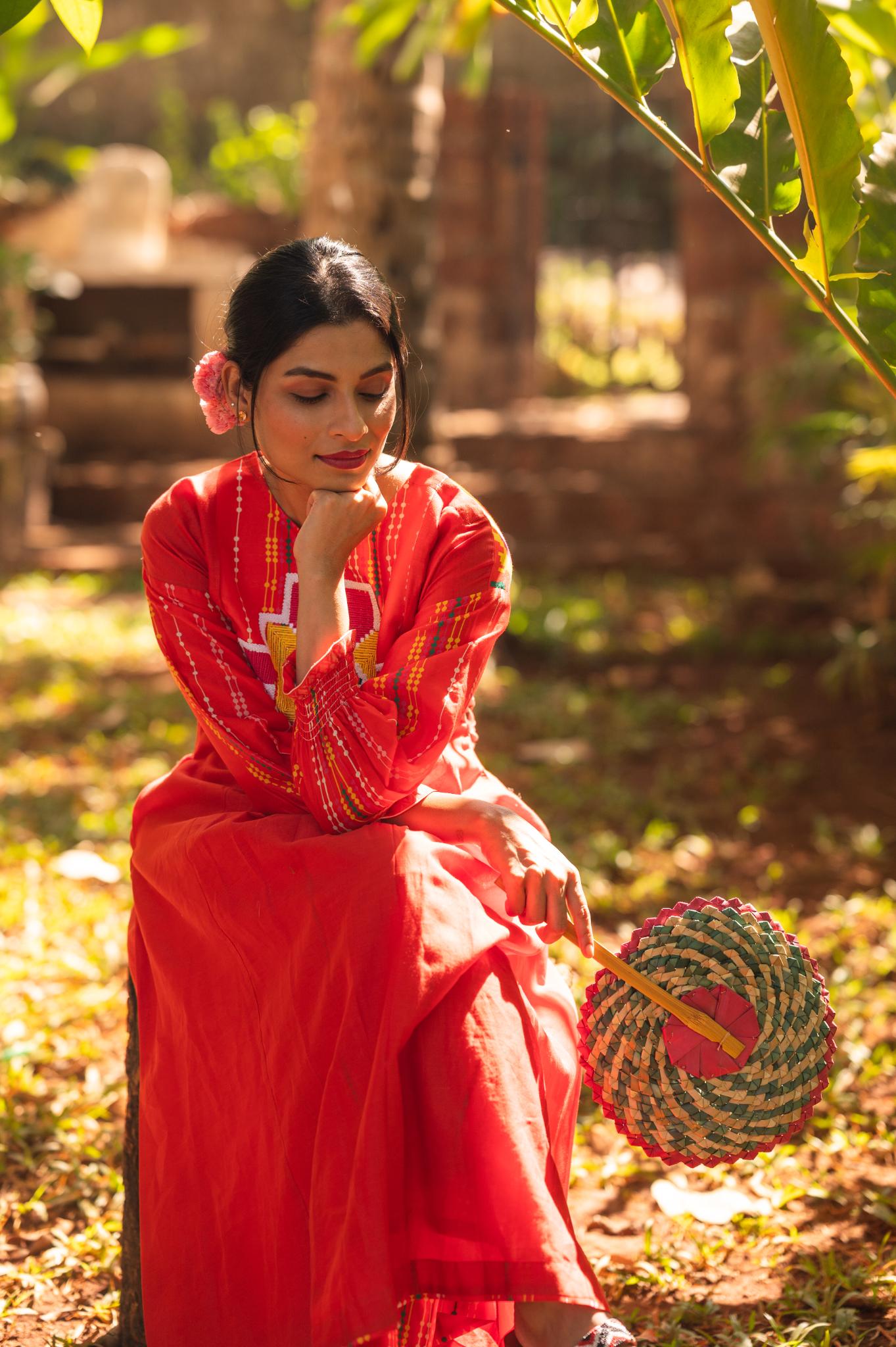 Tangerine Tales Kurta Set - CiceroniKurta SetPrachi Kamat