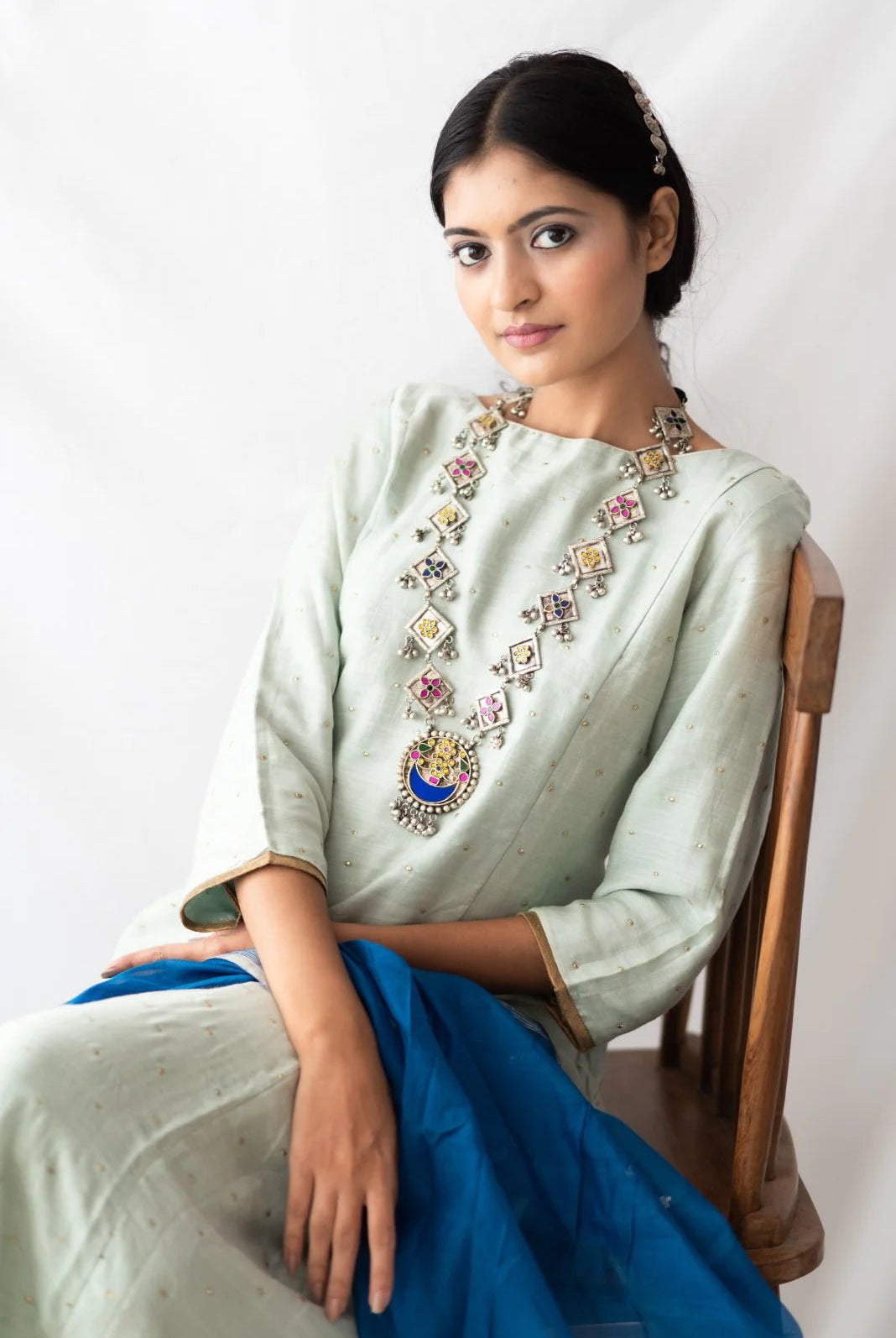Tasneem Statement Neckpiece - CiceroniNeckpieceAimra'a