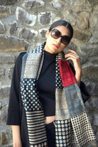 The 'Amalgamation' Tussar Silk Scarf - CiceroniScrafAeshaane