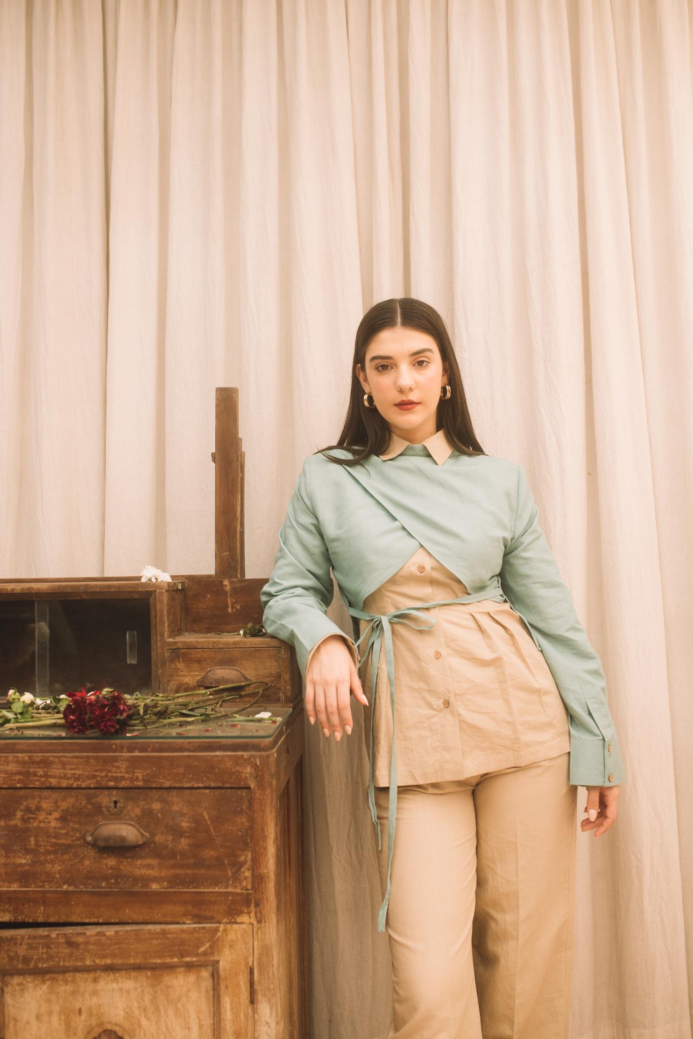 The Back Tie Shirt - CiceroniShirtsAnushé Pirani