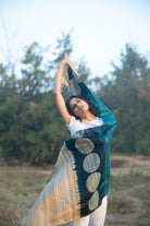 The 'Bada Gola' Tussar Silk Scarf - CiceroniScrafAeshaane
