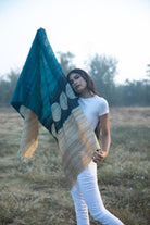 The 'Bada Gola' Tussar Silk Scarf - CiceroniScrafAeshaane