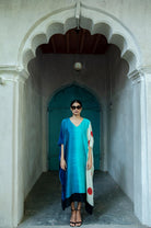 The 'Ombre' Eri Peace Silk Kaftan - CiceroniKaftanAeshaane