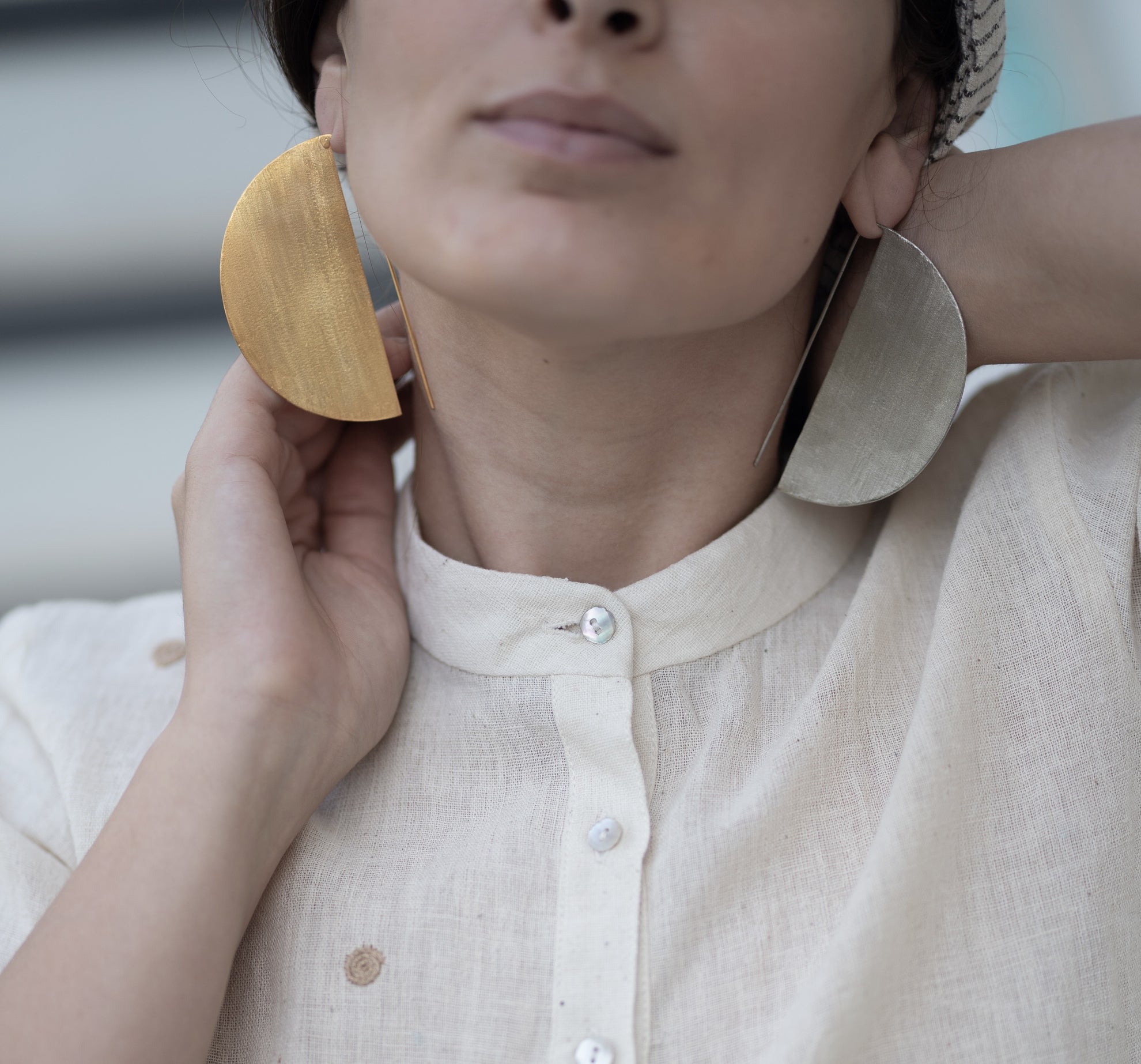 The Other Half Earrings - CiceroniDE'ANMA