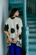 The 'Peela Gola' Eri Peace Silk Kaftan - CiceroniKaftanAeshaane