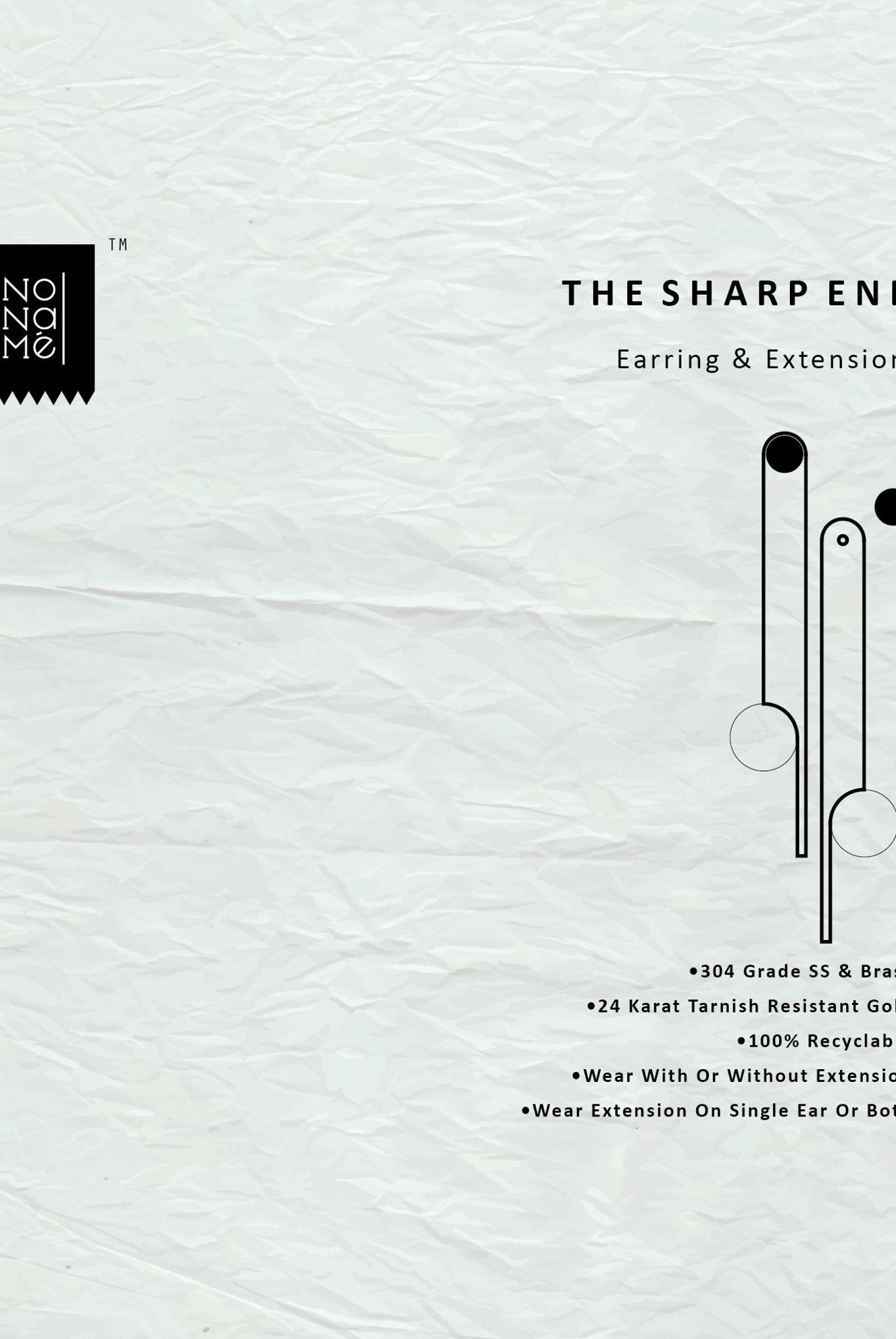 The Sharp End Earrings - CiceroniNO.NA.MÈ