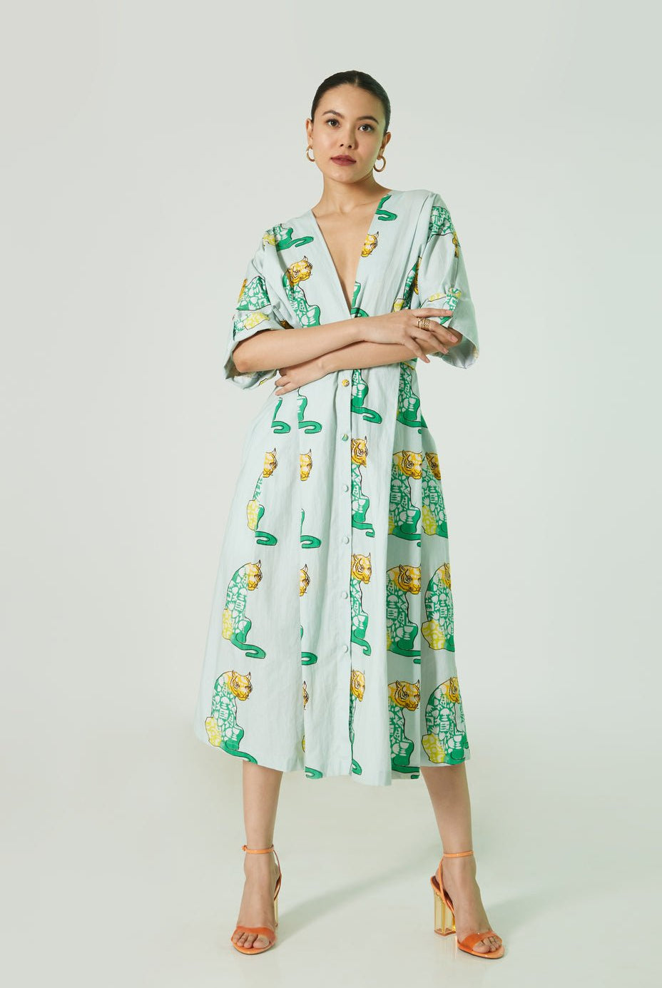 The Utopian Tiger Dress - CiceroniDressesEkastories