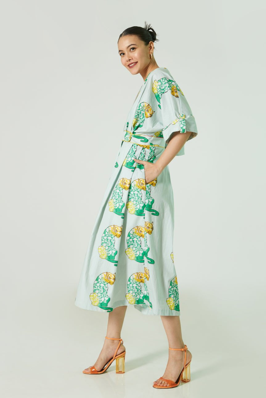 The Utopian Tiger Dress - CiceroniDressesEkastories
