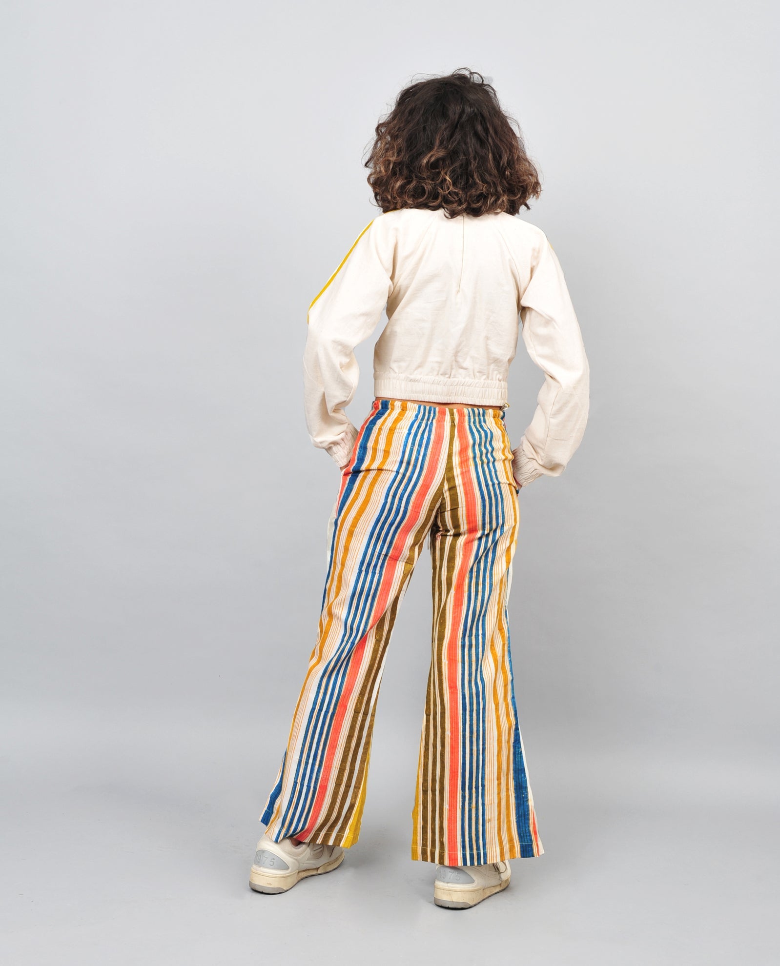Tie Up Pants Stripes - CiceroniRias Jaipur