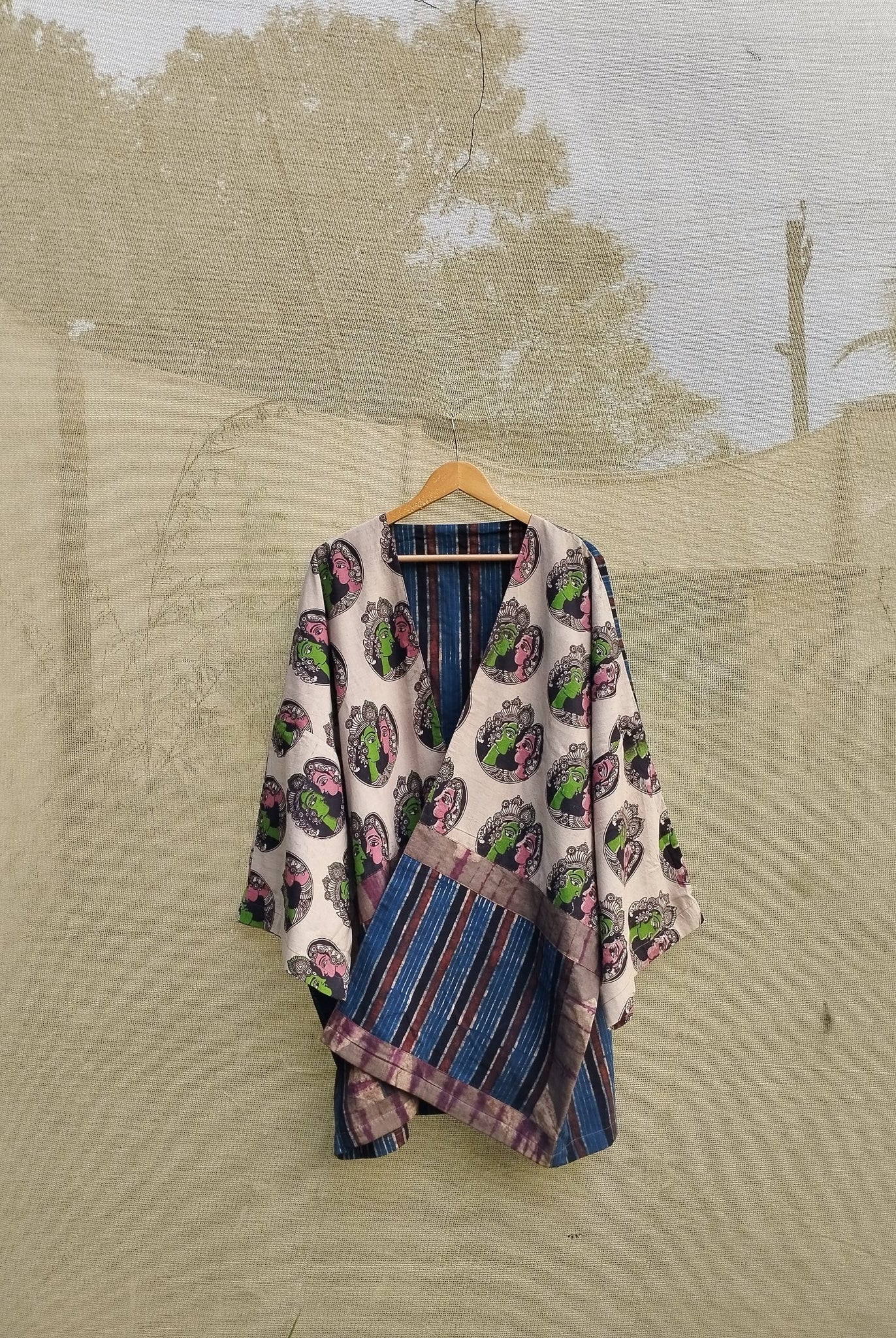 Tribal Kimono Jacket - CiceroniJacketsPatch Over Patch