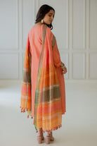 Tropical Apricot Kurta Set - CiceroniKurta SetSilai Studio