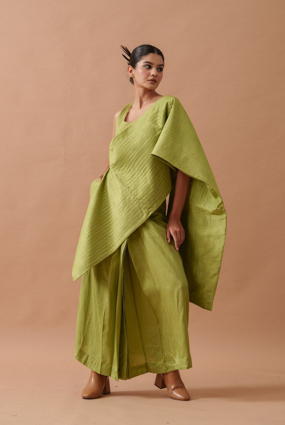 Tulip Silk Dress - CiceroniDressesStoique