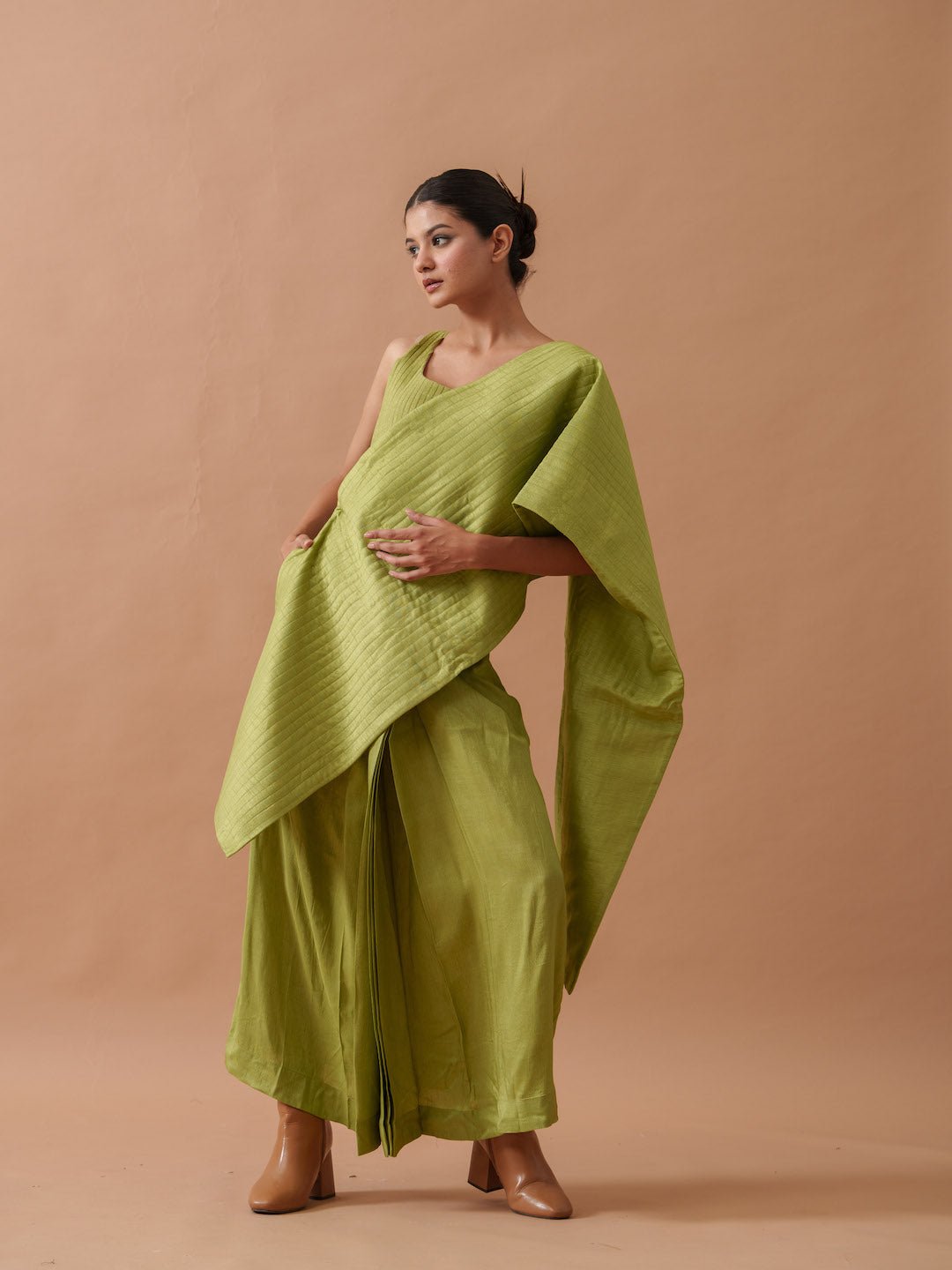 Tulip Silk Dress - CiceroniDressesStoique