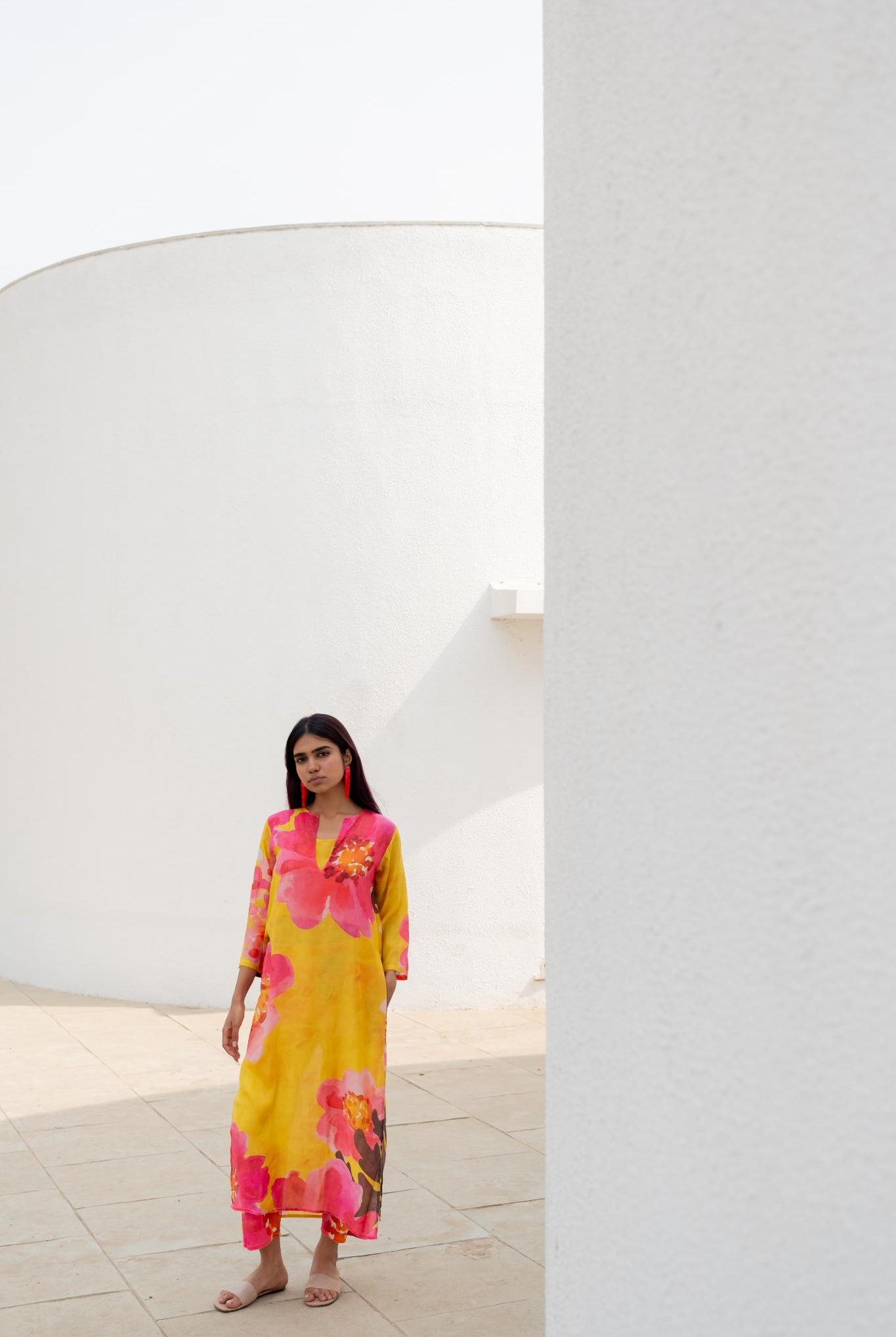 Tuscany Flowers Kurta Set - CiceroniKurta SetSilai Studio