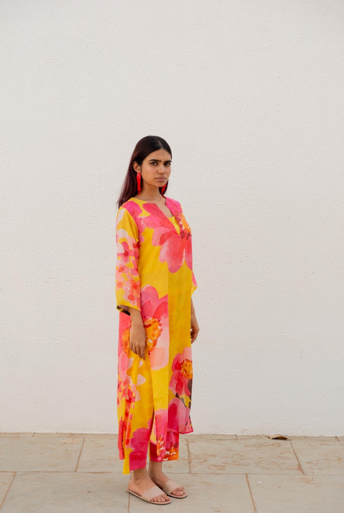 Tuscany Flowers Kurta Set - CiceroniKurta SetSilai Studio