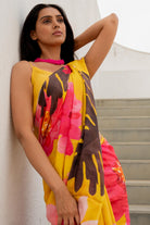 Tuscany Flowers Saree - CiceroniSareeSilai Studio