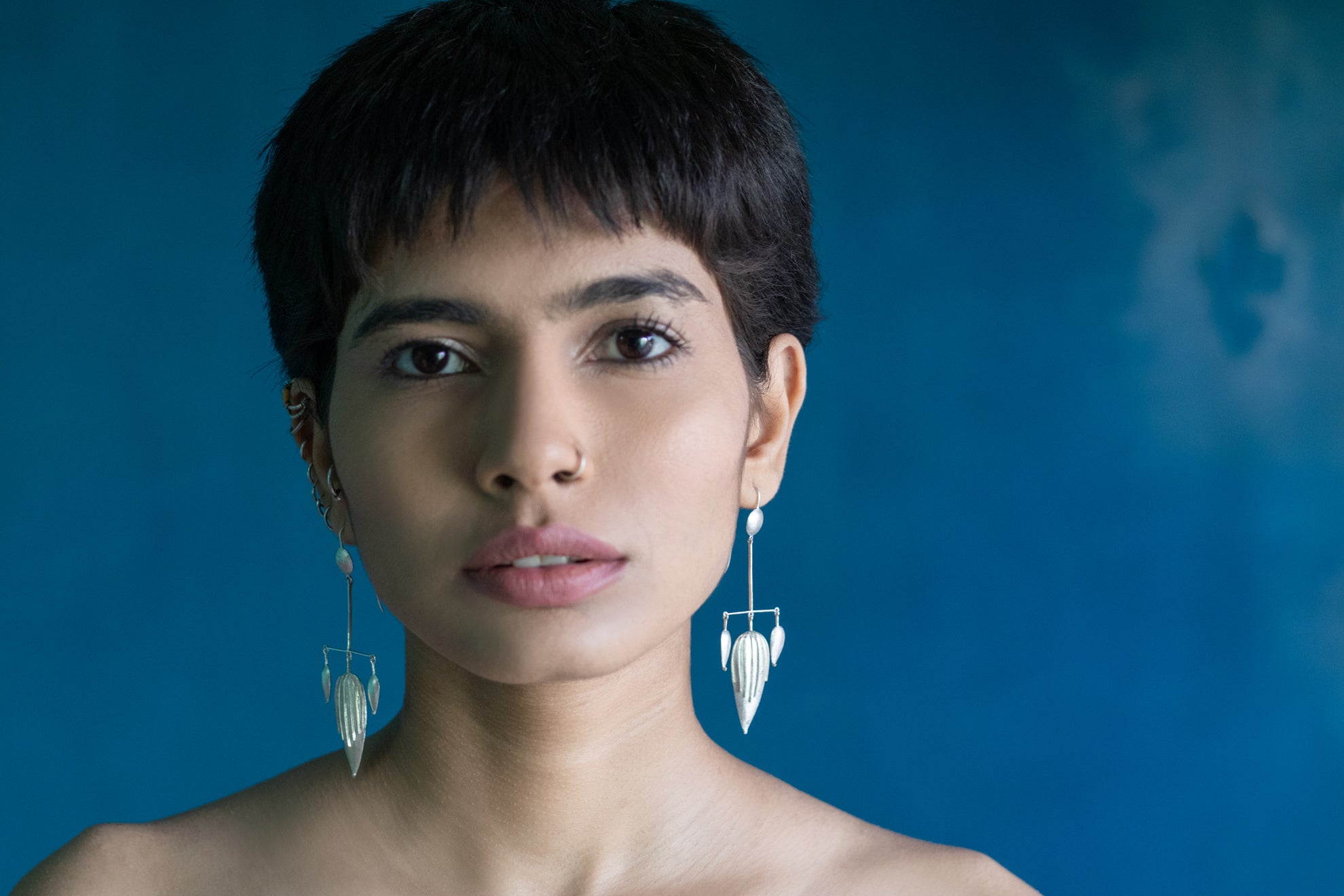 TUSCANY Short Trident Earring - CiceroniBaka