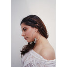 Two Petal Hoops in Silver - CiceroniAarjavee