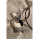 Two Petal Hoops in Silver - CiceroniAarjavee