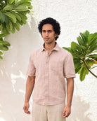 Unisex Bark Grey Linen Shirt - CiceroniShirtSonica Sarna