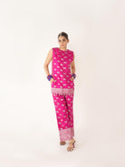 Vann Silk Co-ord Set in Pink - CiceroniCo-ord SetShriya Singhi