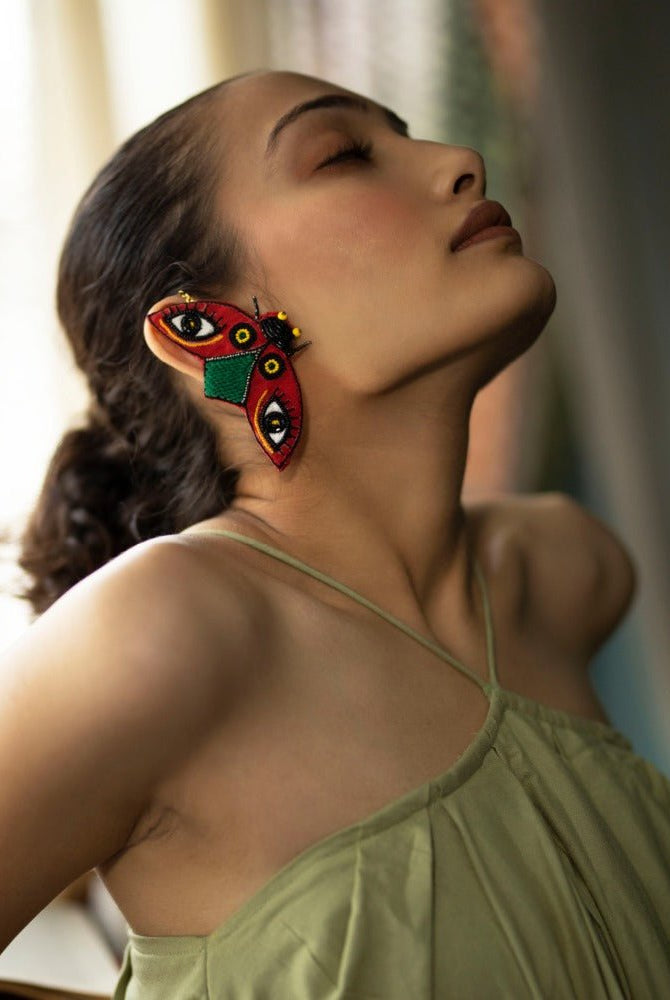 What The Bug - CiceroniEarringsKrutiArts