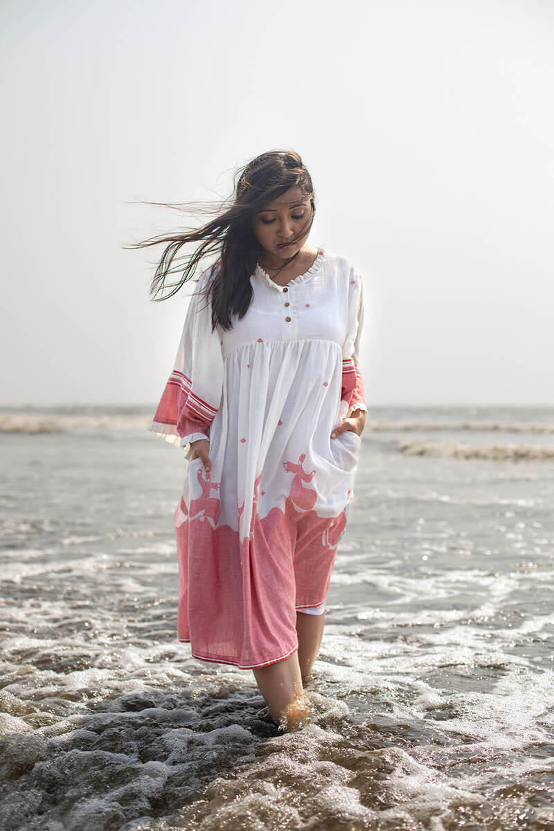 Whirling Dervish Flared Dress - CiceroniDressesBhomra