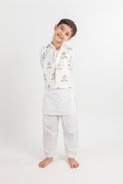White Bird Kurta Jacket Set - CiceroniMr. Brat