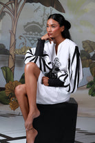 White Durian Hexad Dress - CiceroniDressesEkastories