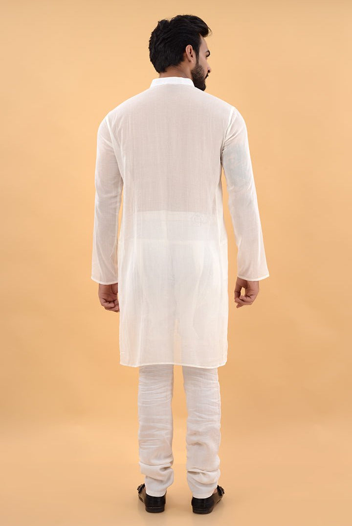 White Kurta - CiceroniKurtaHouse Of K.C